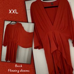 NEW! Ruffle front dress