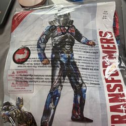 Transformers Optimus Prime Kid's Muscle Chest Halloween Costume