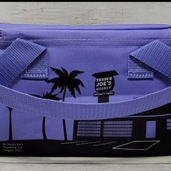 NEW Trader Joe’s Lavender Purple Mini Insulated Cooler Bag Spring 2025