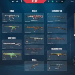 Valorant account with $700 worth of skins full access ranked unlocked (NA)