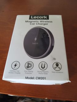 Lecork Magnetic Wireless Car Charger CW201 15W Fast Charging Air Vent Mount - Captain's Treasure