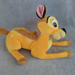 Disney Store Bambi Plush Stuffed Animal Cute 8" 