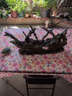 Barco para acuario