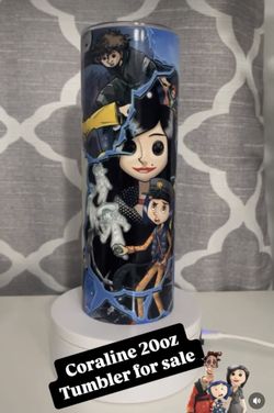 Coraline 20oz tumbler 