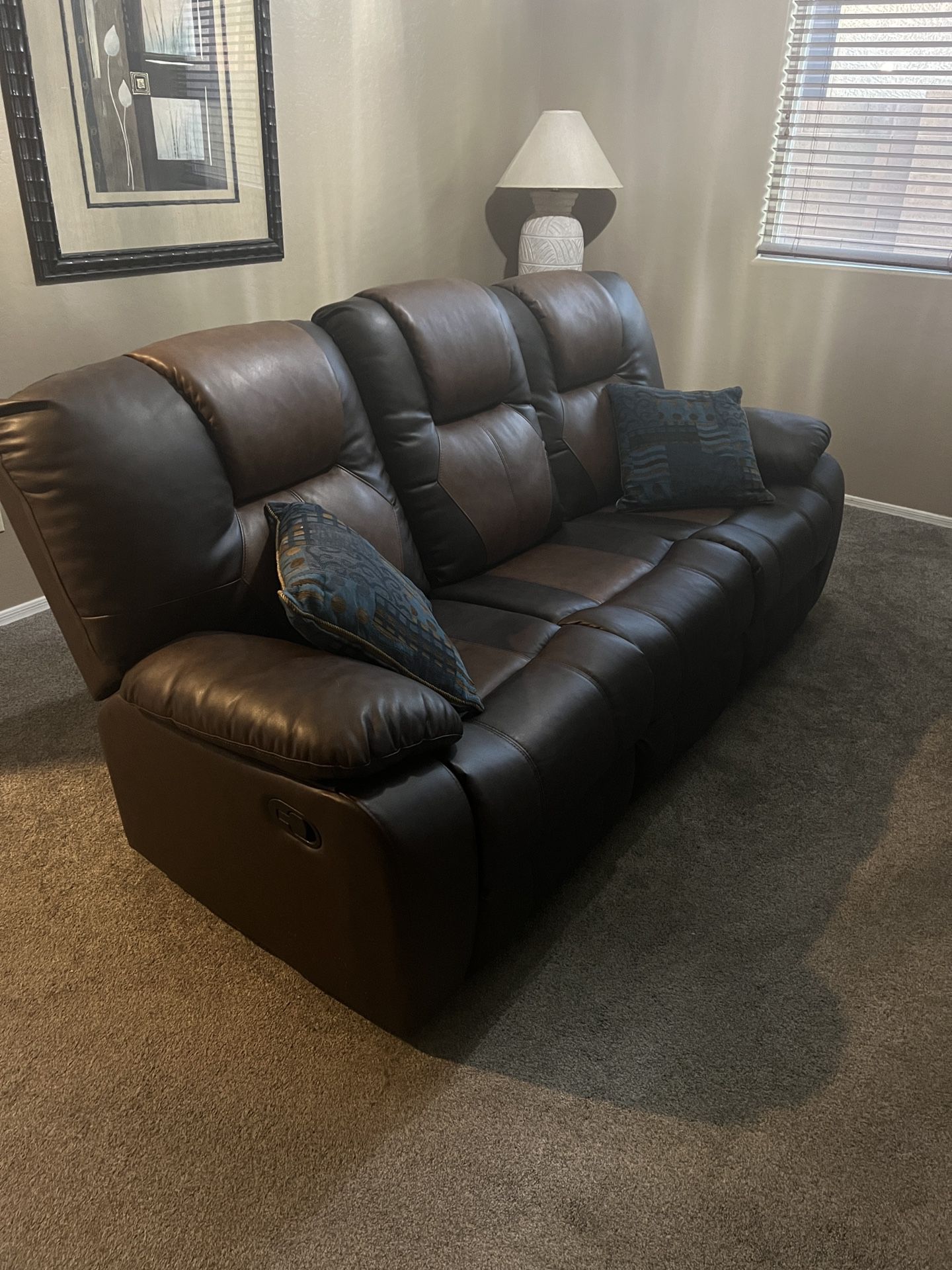 Sofa And Love Seat Set All Recline