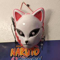 Cat mask lights up anime