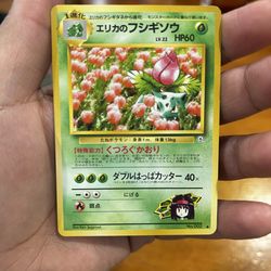 ERIKAS IVYSAUR JAPANESE