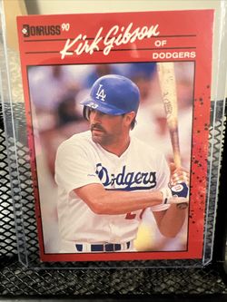 1990 Donruss - Kirk Gibson #368 (Birthday May 25 Error)