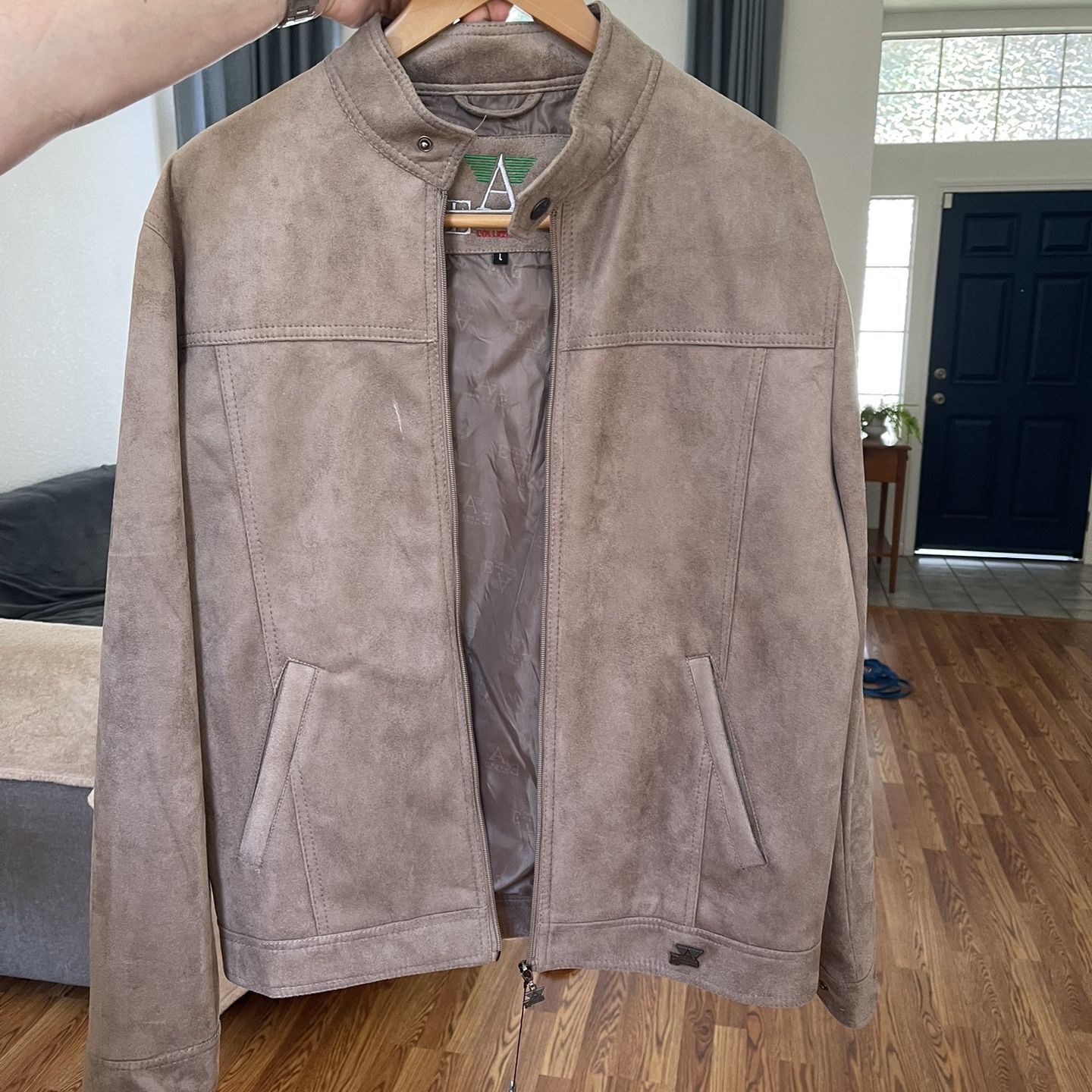 Emporio collezione shop suede jacket