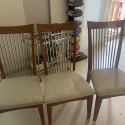 FREE Dining Table Chairs Real Wood 
