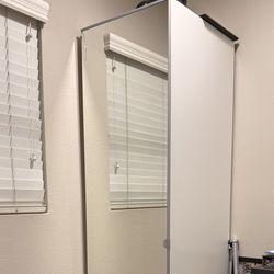 IKEA Tall Cabinet Closet With Mirror Door Wardrobe 