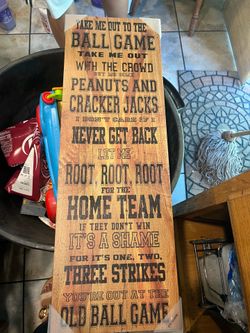 Baseball decor