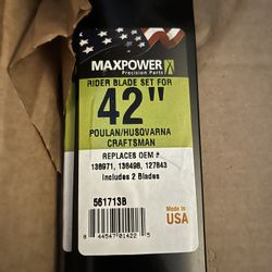 Rider Blade Set 42”