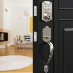 IXTECH Keyless Entry Door Lock with Handle,