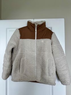 Calvin Klein Jeans Sherpa Fleece Jacket – Size S