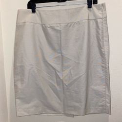Beige The Limited Pencil Skirt