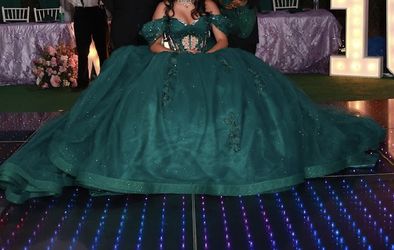 Moda2000 Quince Dress, Blue Green, Medium for Sale in Anaheim, CA - OfferUp