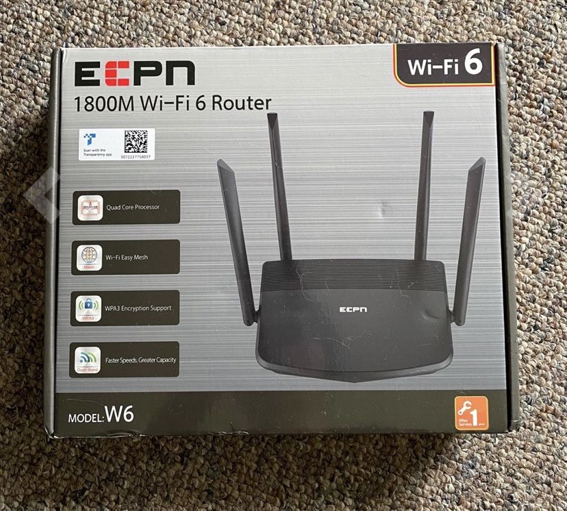 ECPN WiFi 6 Router SmartHome WiFi Router