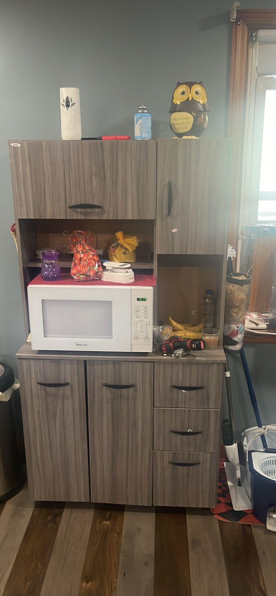 Stove, Table , Cabinet