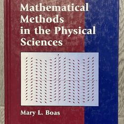 Math Methods In The Physical Sciences 