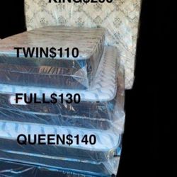Mattresses King Queen Full Twin
