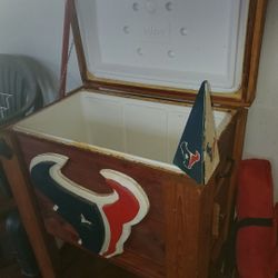 Custom Made Texans Cooler 