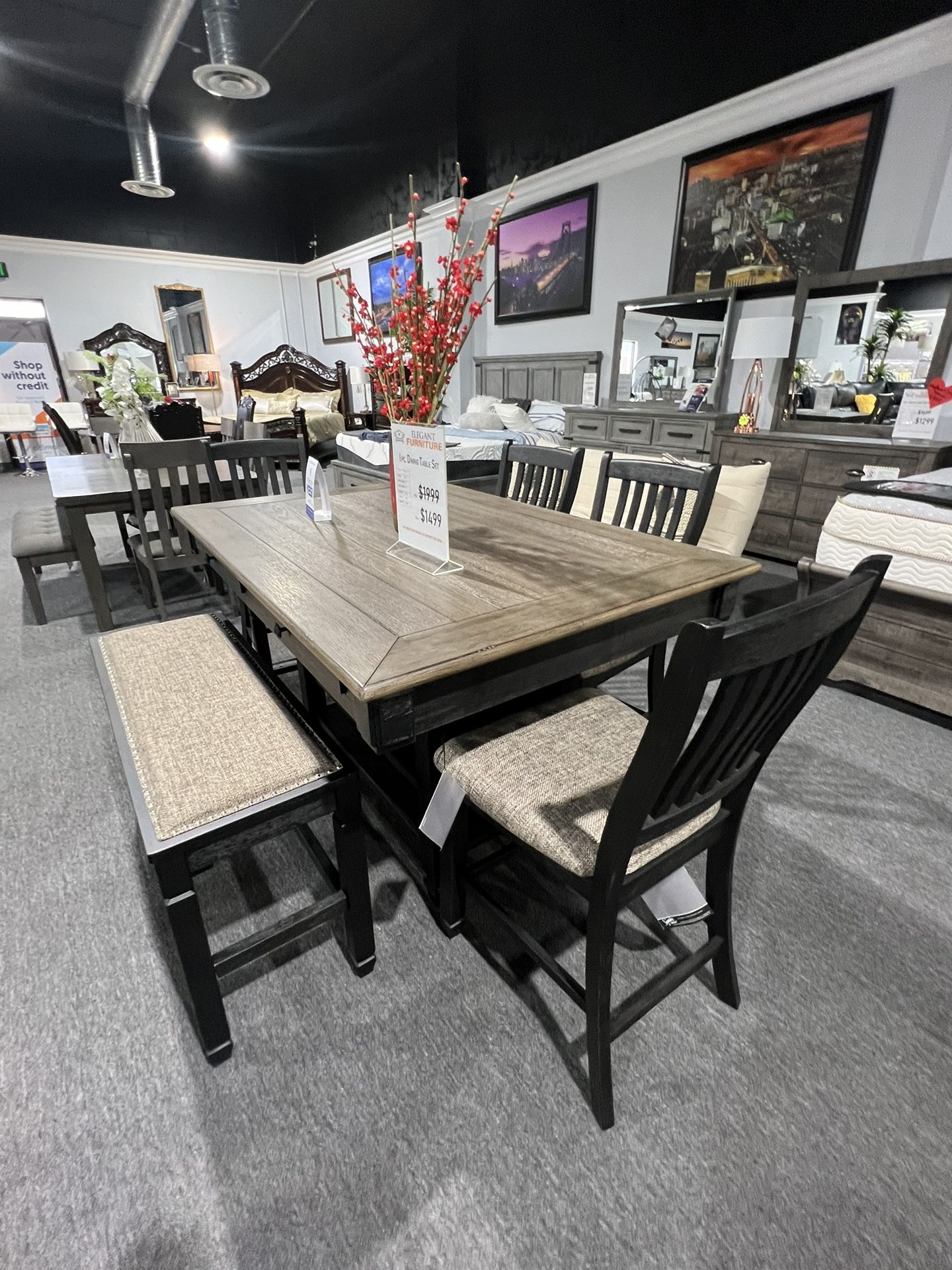 6 Pc Dining Table 🎉🎉🎉