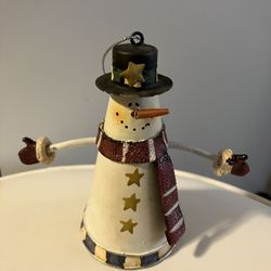 METAL Christmas Hanging Figurine Ornament