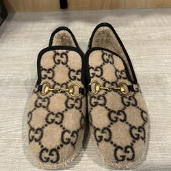 GG Logo Wool Espadrilles 