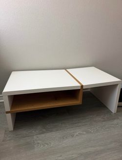 Modern White Coffee Table