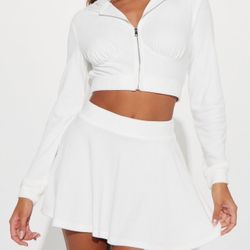 White 2 Piece Set