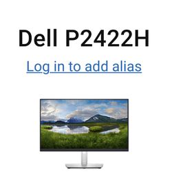 Dell 24.5 Inch Monitor Brand New