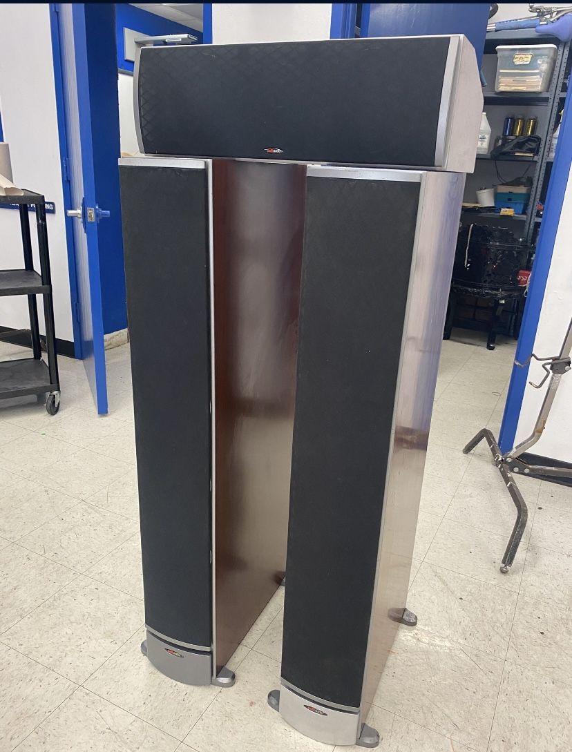 POLK AUDIO SPEAKER SYSTEM CSi5, RTi12