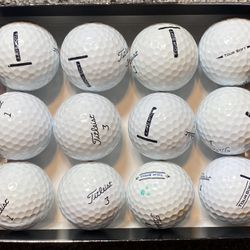 3 Dozen Titleist Tour Softs 
