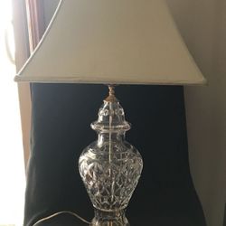 Waterford Crystal Table Lamp 28” Glengariff pattern
