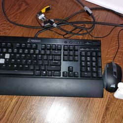 Corsair K70 Gaming Keyboard And Mouse 