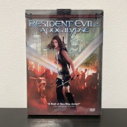 Resident Evil Apocalypse DVD 2 Disc Special Edition w/ Slipcover Horror CIB 2004