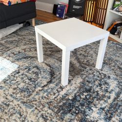Cute Square White Coffee Table