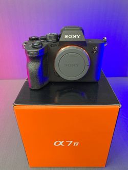 Sony Camera A7IV Body Only