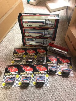 Set of Richard Petty Nascar Diecast Collectables