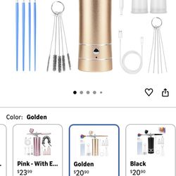 Airbrush Kit Air Brush Kit With Air Compressor Nail Charms Wireless Air Brush for Barber,