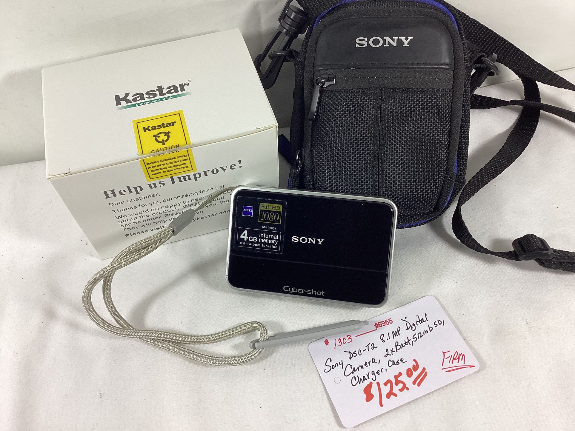 Sony DSC-T2 8.1MP Digital Camera
