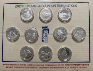 Official Coin-Medals Of Indian Tribal Nations