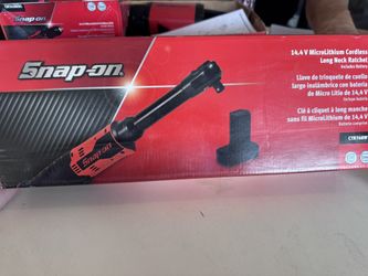 Snap-on 14.4V Micro Lithium Cordless Long Neck Ratchet (includes Battery)