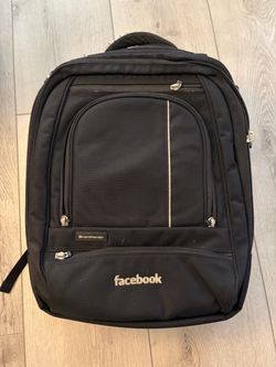 Corporate Facebook backpack
