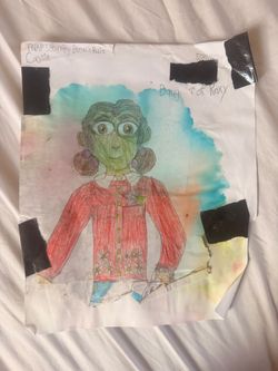 Original FNAF Fan Art Drawing – Cassie
