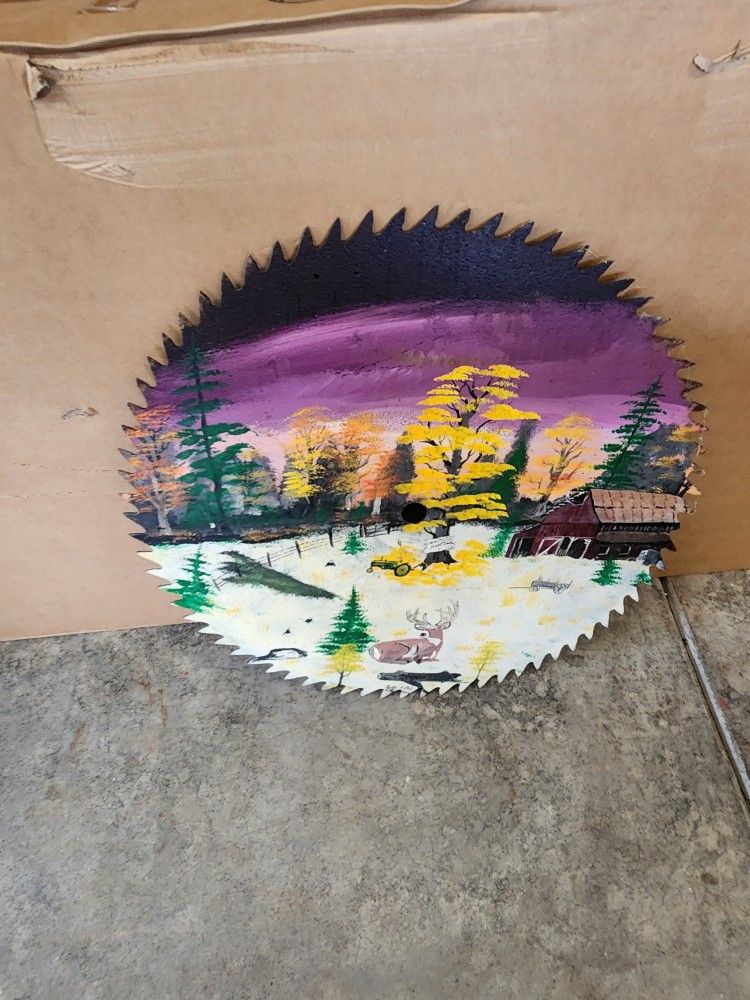 *** 30" VINTAGE SAW BLADE ***