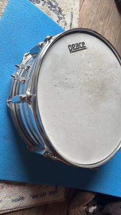 Peace snare drum