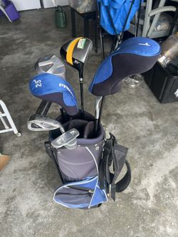 Golf club with bag for kids