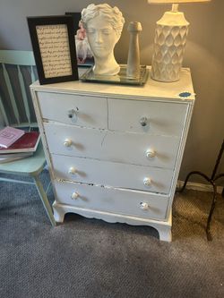 Small White  Dresser 